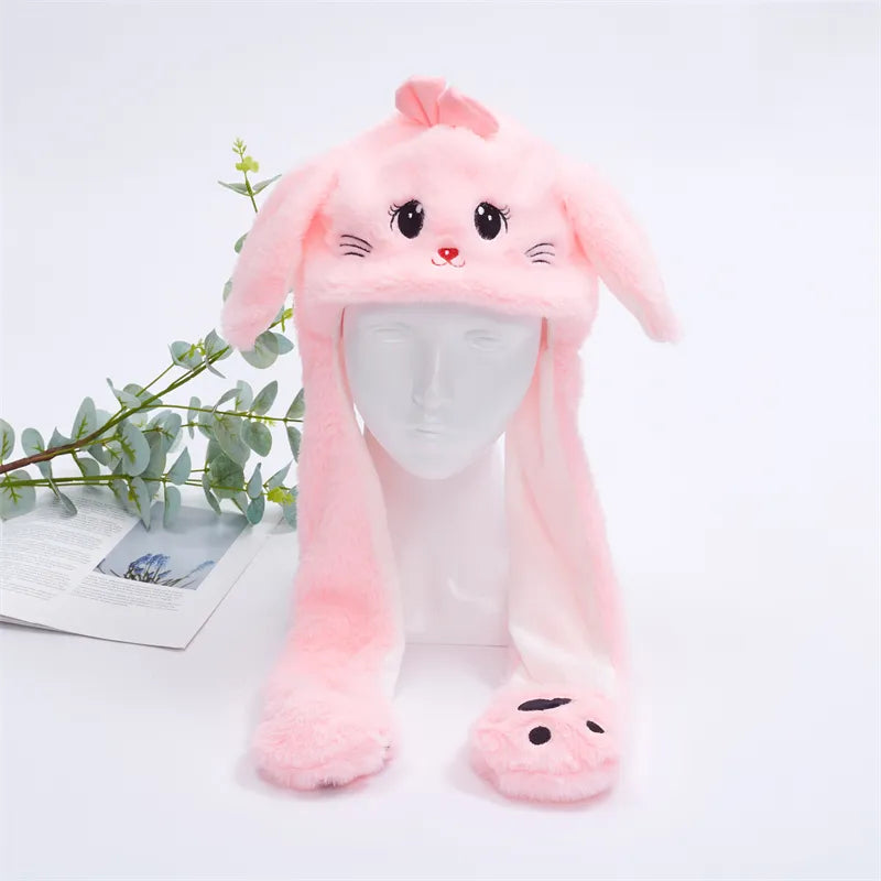 Sød hue med bevægelige ører – BunnyBounce Hat