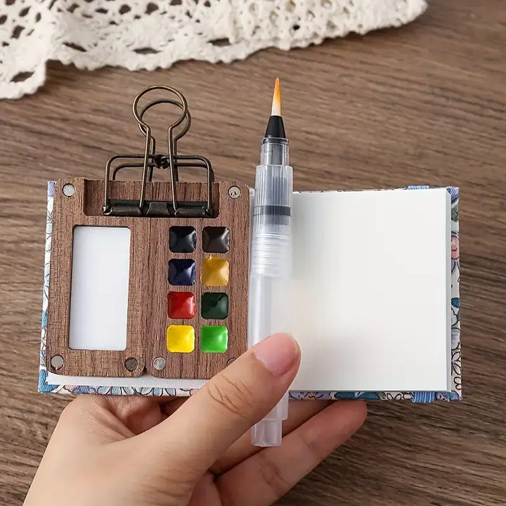 Kompakte Kreativität – überall und jederzeit – KunstZet Aquarellset