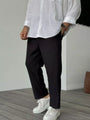 Luxe Herrenhose aus weichem Stoff – Alessio
