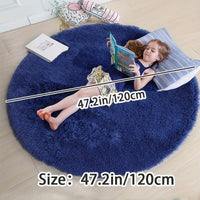 Round Fluffy Rug - Clouda
