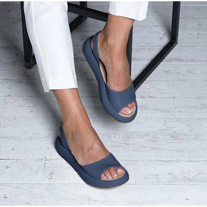 Orthopedic Women's Comfort Sandals with Low Heel – Livana