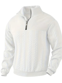 Vintage men's sweater with zipper – Victor