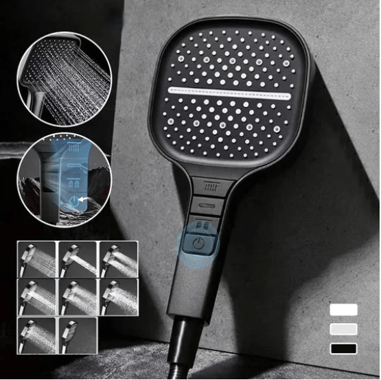 Luxurious shower head with 7 settings – HydraLux