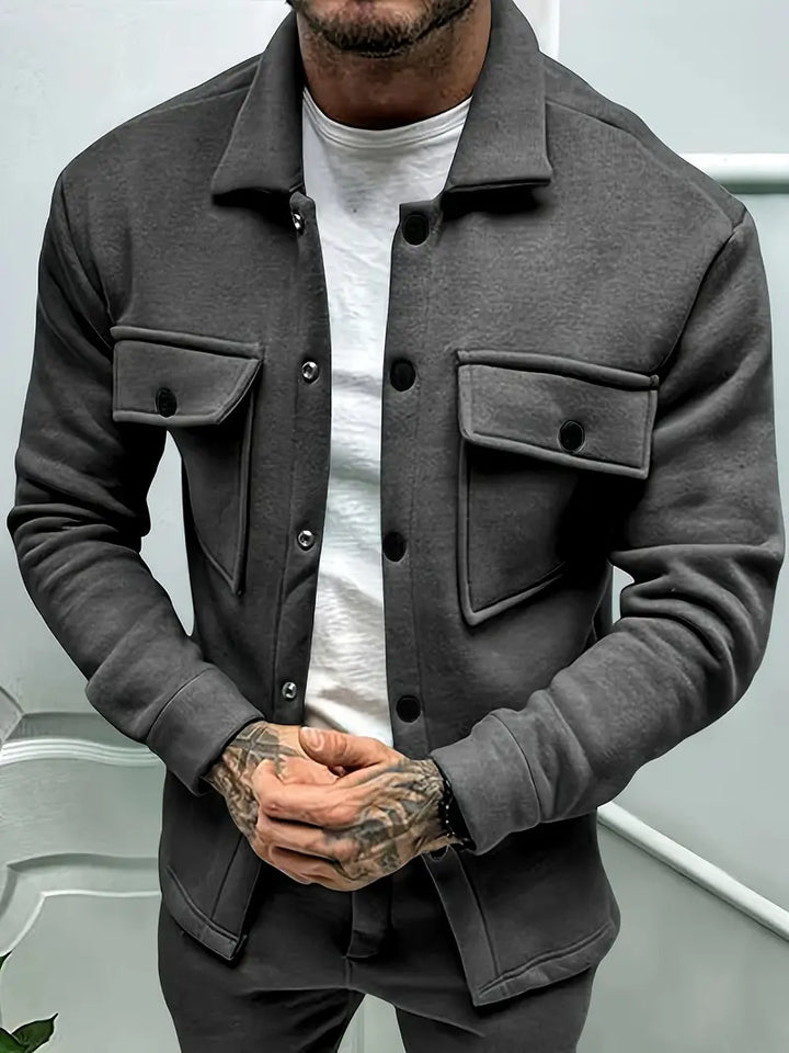 Autumn men's jacket with cool cut – Joris