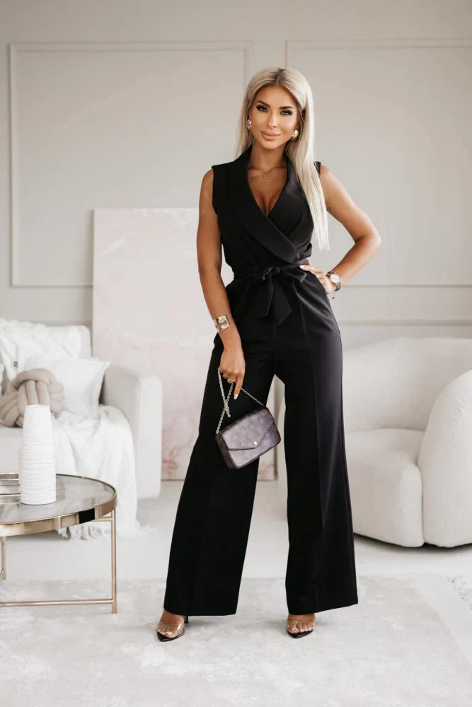 Figure-flattering & Versatile Women's Jumpsuit with Comfort Stretch – Linnea