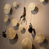 Mountaineer Wall Sculpture – PeakFigures