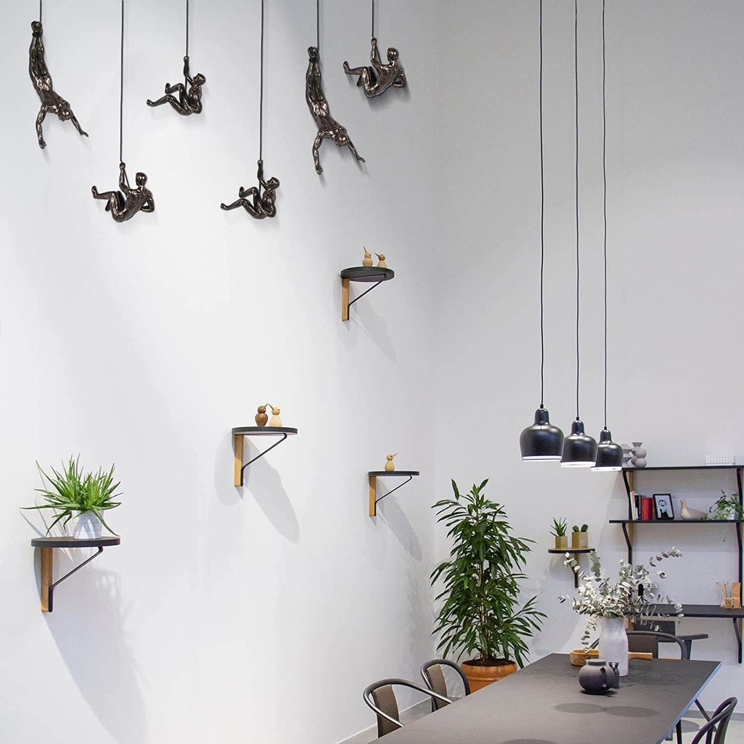 Mountaineer Wall Sculpture – PeakFigures