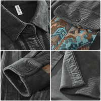 Cotton men's shirt with long sleeves - Quinten