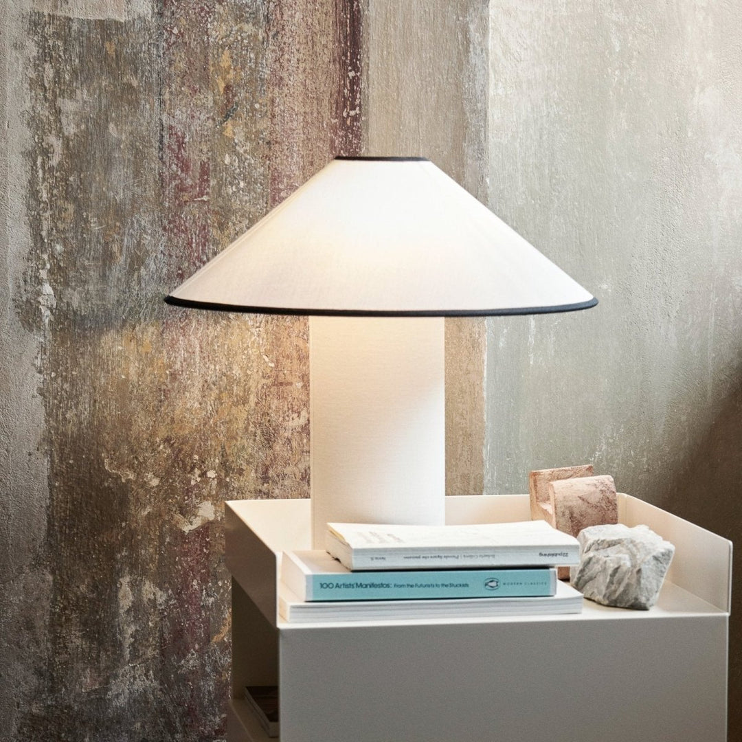 Table lamp with fabric shade – Lunara