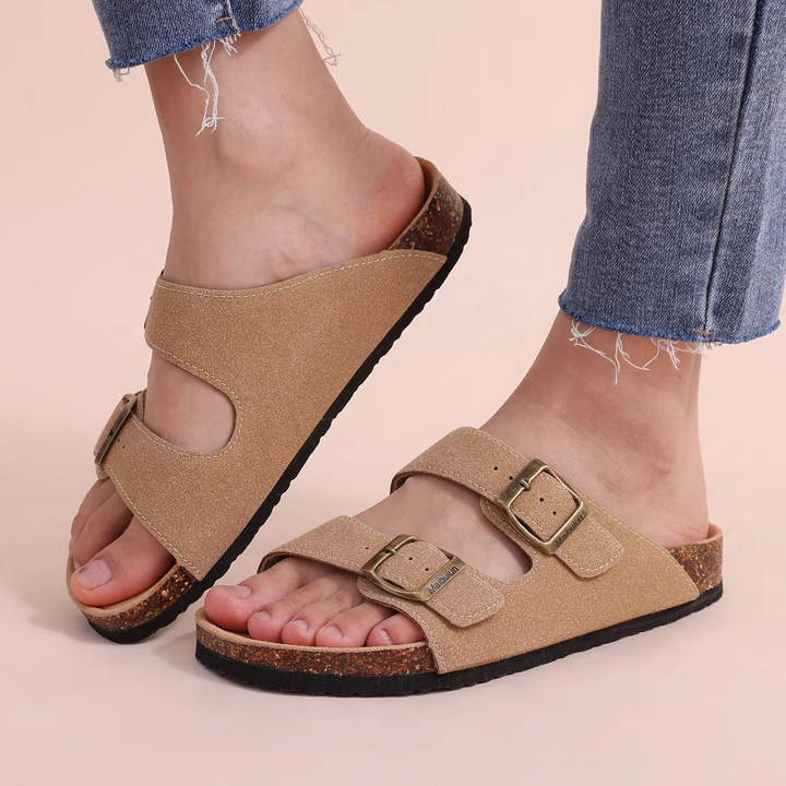 Orthopedic Sandals with Cork Footbed | Superior Support
