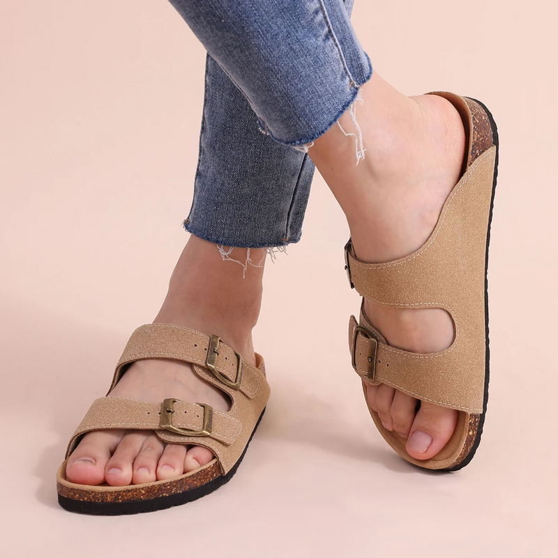 Orthopedic Sandals with Cork Footbed | Superior Support