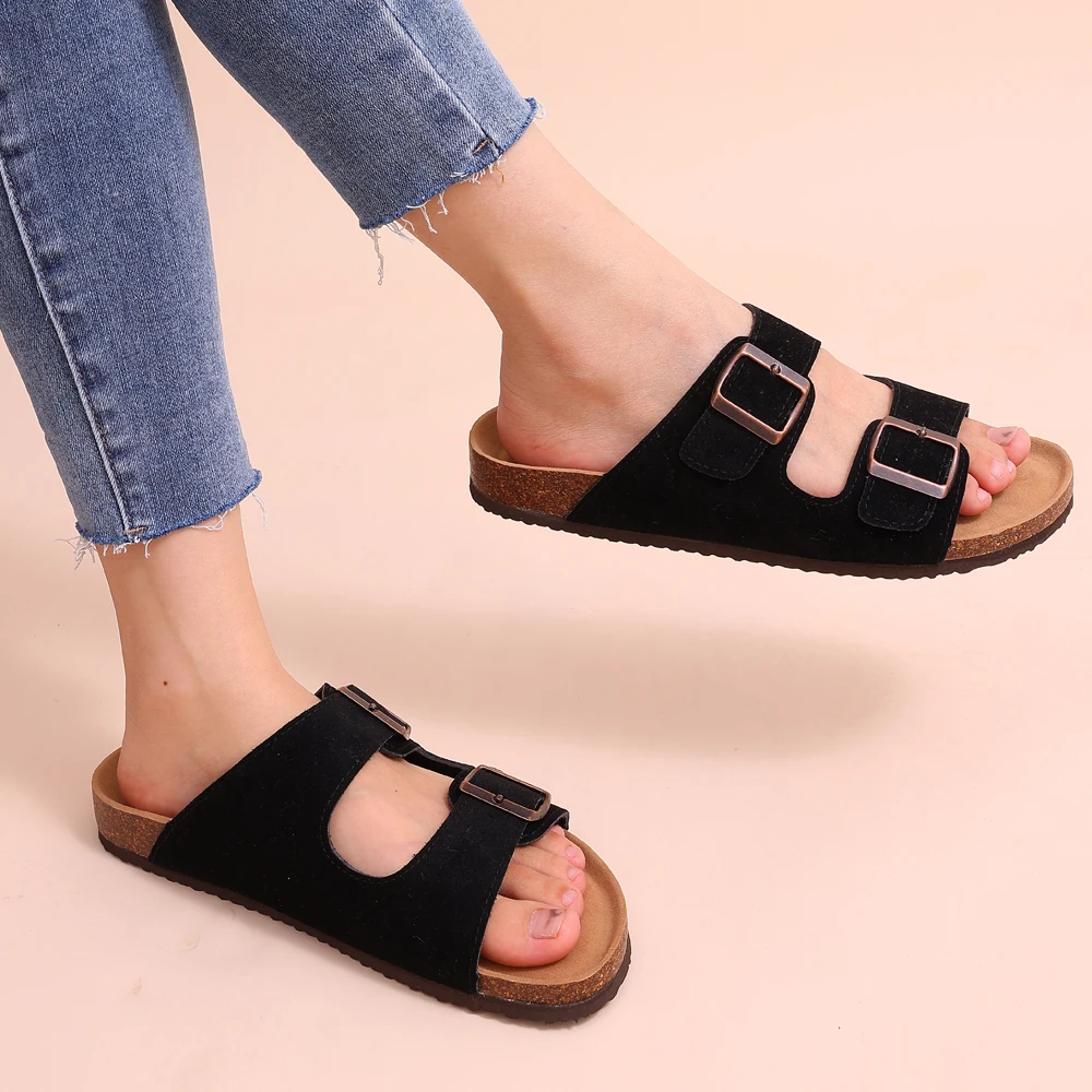 Orthopedic Sandals with Cork Footbed | Superior Support