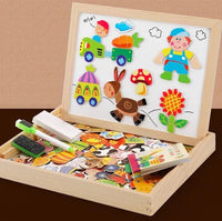 Magnetisches beidseitiges Zeichenbrett-Set – MiniArt Studio