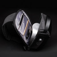 Compact Waterproof Shoulder Bag for Men – Anti-Theft with USB Charging Function