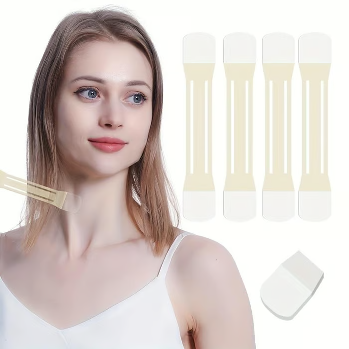 Instant Neckline Lift Tape - Invisible, Pain-Free Sculpting 1