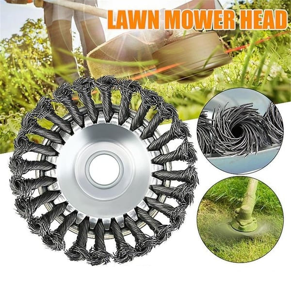 Steel trimmer blade for weeds & grass – WeedRazor