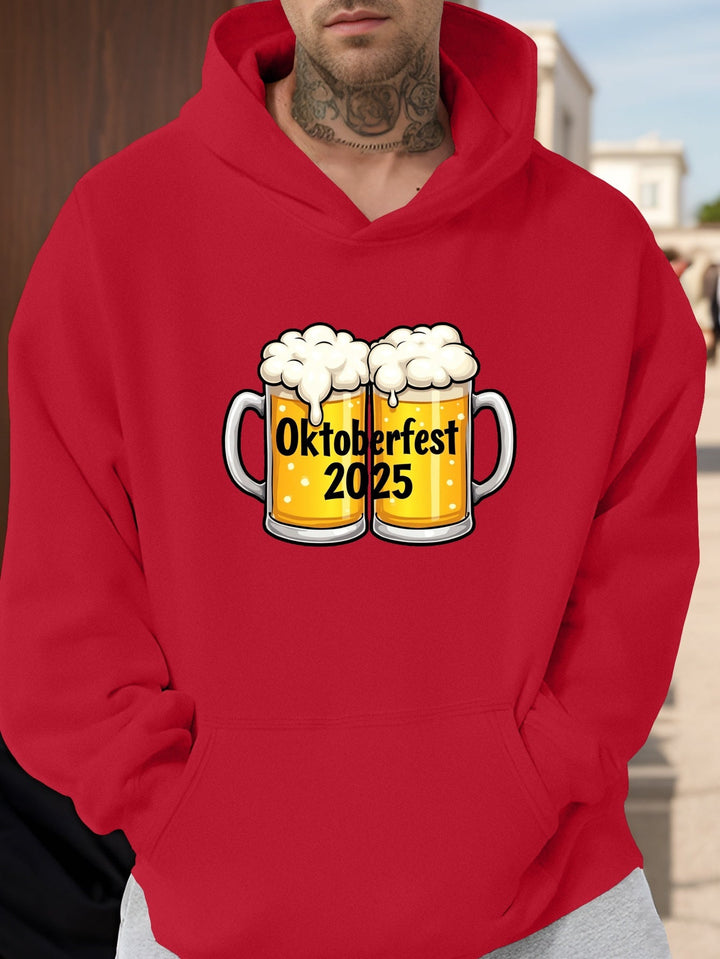 Casual Men's Hoodie – Franz Oktoberfest 2025