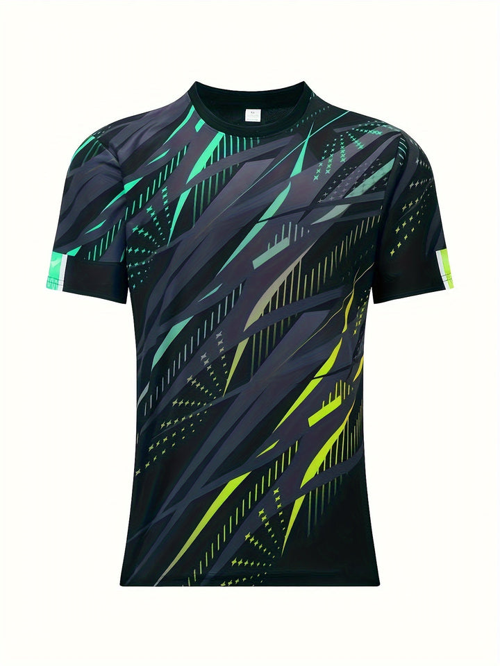 Short-sleeve shirt with stripe pattern summer style men's look - Timo