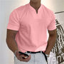 Atmungsaktives Herren Fitnessshirt mit V-Ausschnitt  – Timo