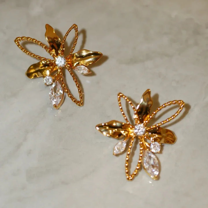 Lily Leaf Earrings – Floriana