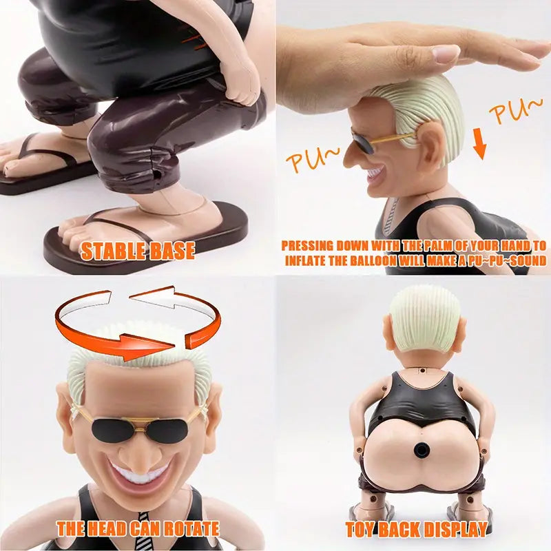 Sticky Stress Relief Balloon Game - Farty Guy