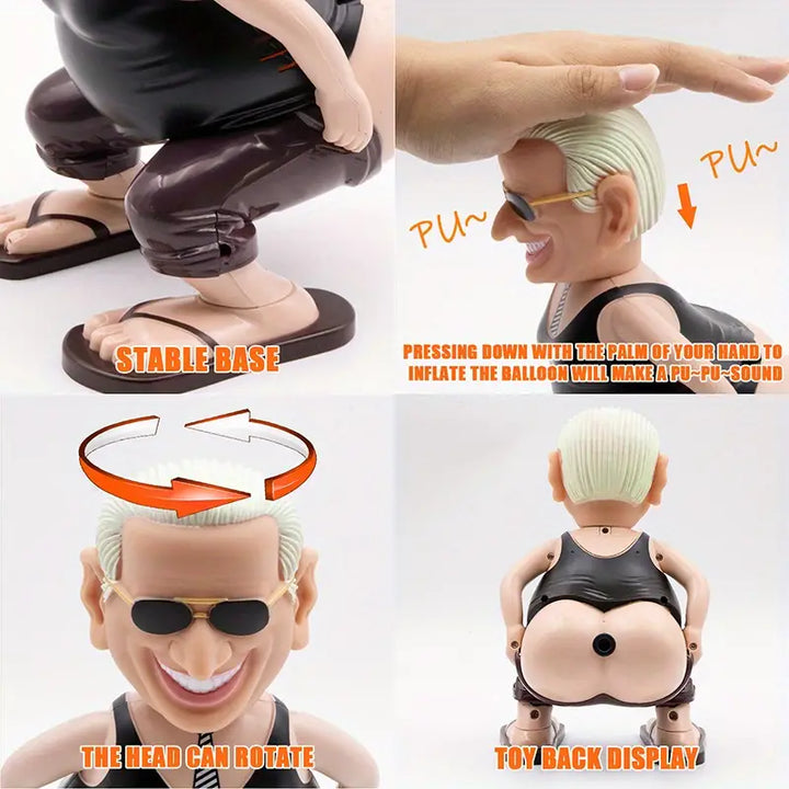 Sticky Stress Relief Balloon Game - Farty Guy