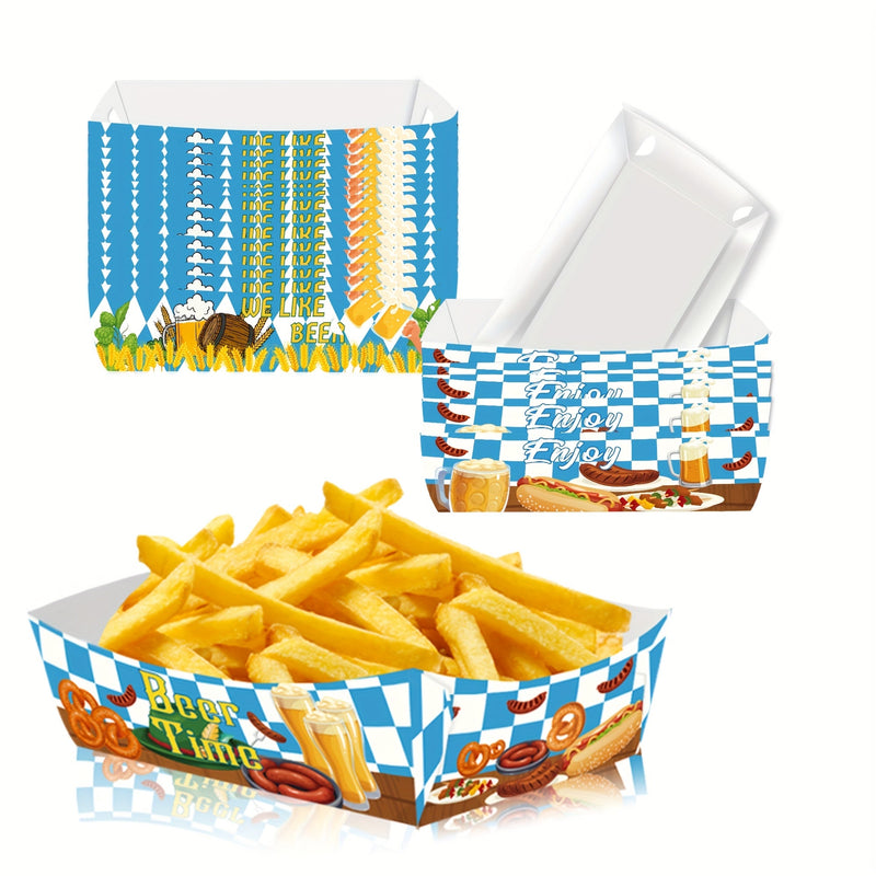 Oktoberfest Paper Snack Bowls Set (2×24 Pieces) – WiesnSnack Oktoberfest 2025
