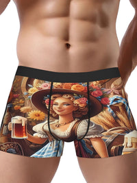 Set de 2 bóxers para hombre con estampado de Oktoberfest – LudwigBoxer Oktoberfest 2025