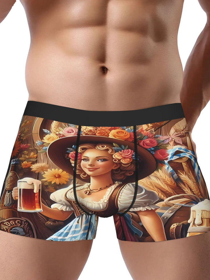Set de 2 bóxers para hombre con estampado de Oktoberfest – LudwigBoxer Oktoberfest 2025