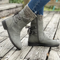 Women's winter boots with fleece lining – Selina