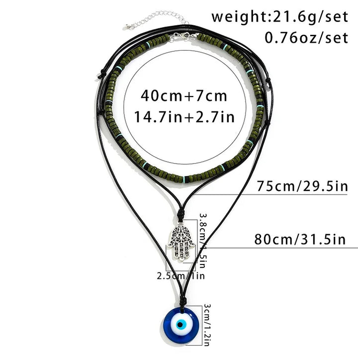 Unisex 3-lags kædesæt – Ravi