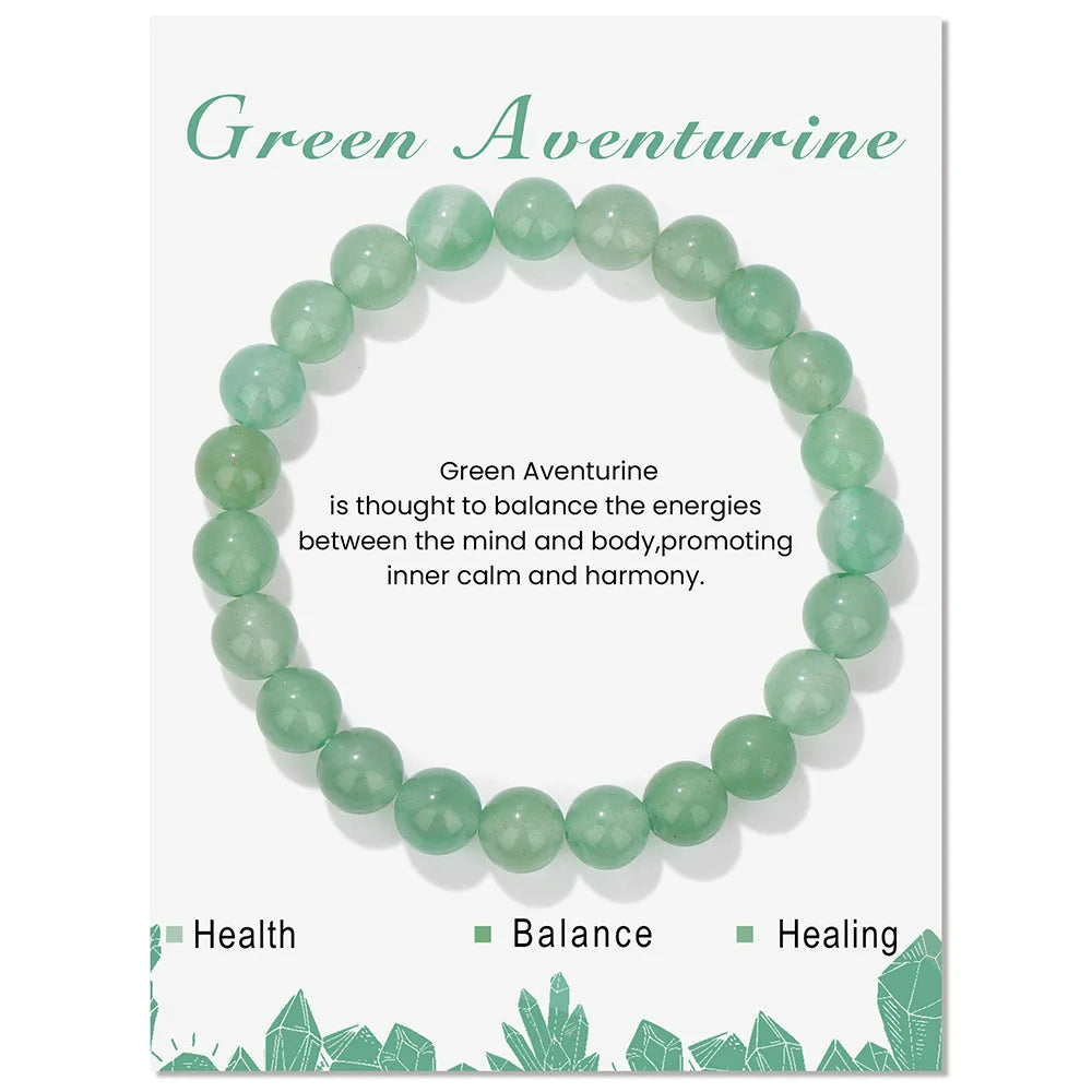 Natural Crystal Healing Energy Bracelet – Aria