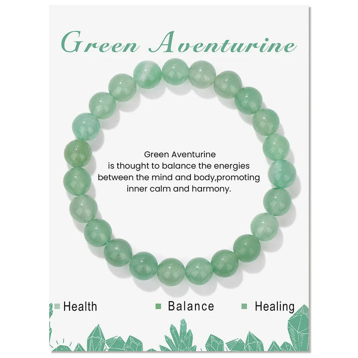 Natural Crystal Healing Energy Bracelet – Aria