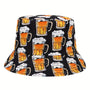 Unisex Bucket Hat mit Bierprint – BierKracher Oktoberfest 2025