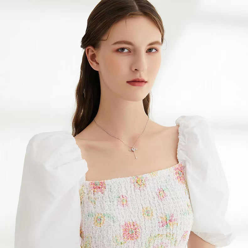 Collar de alas de ángel encantadoras - Livia