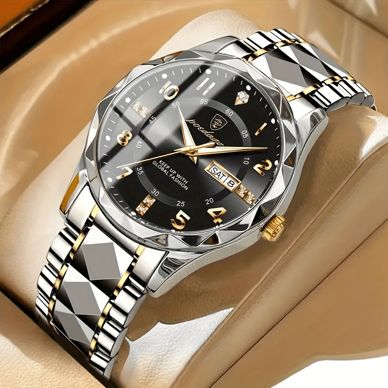 Multifunctional Waterproof Sports Watch for Men - Titanium