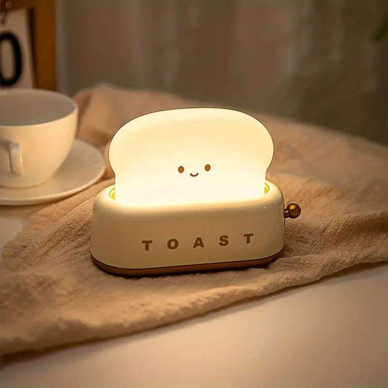 Cute Nightstand Lamp - GlowToasty