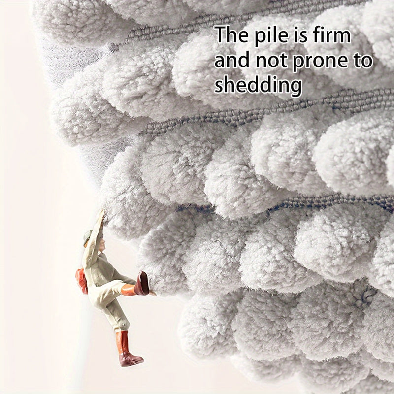 Luxurious L-shaped Non-Slip Corner Shower Mat - Evelyn