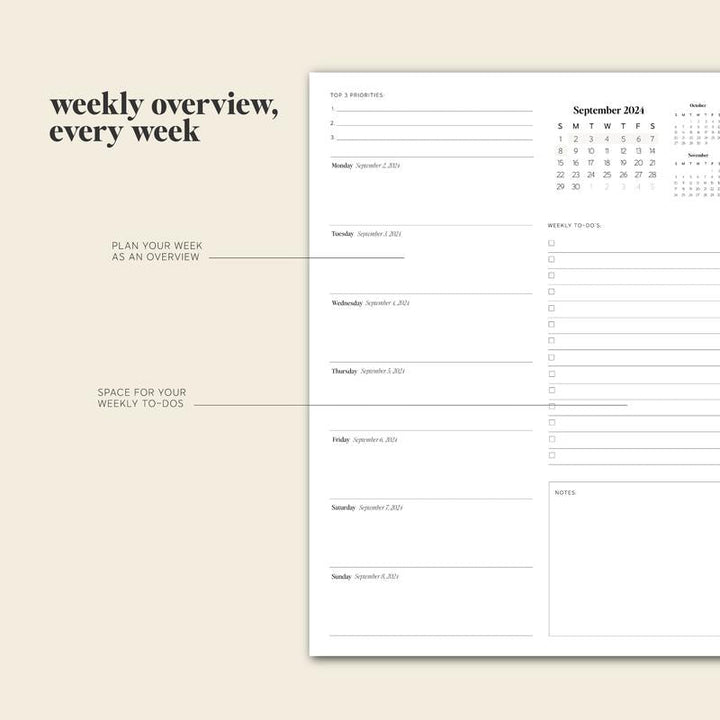Daily Planner 24-25 – PlanEase