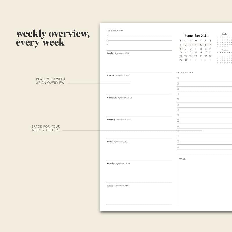 Daily Planner 24-25 – PlanEase