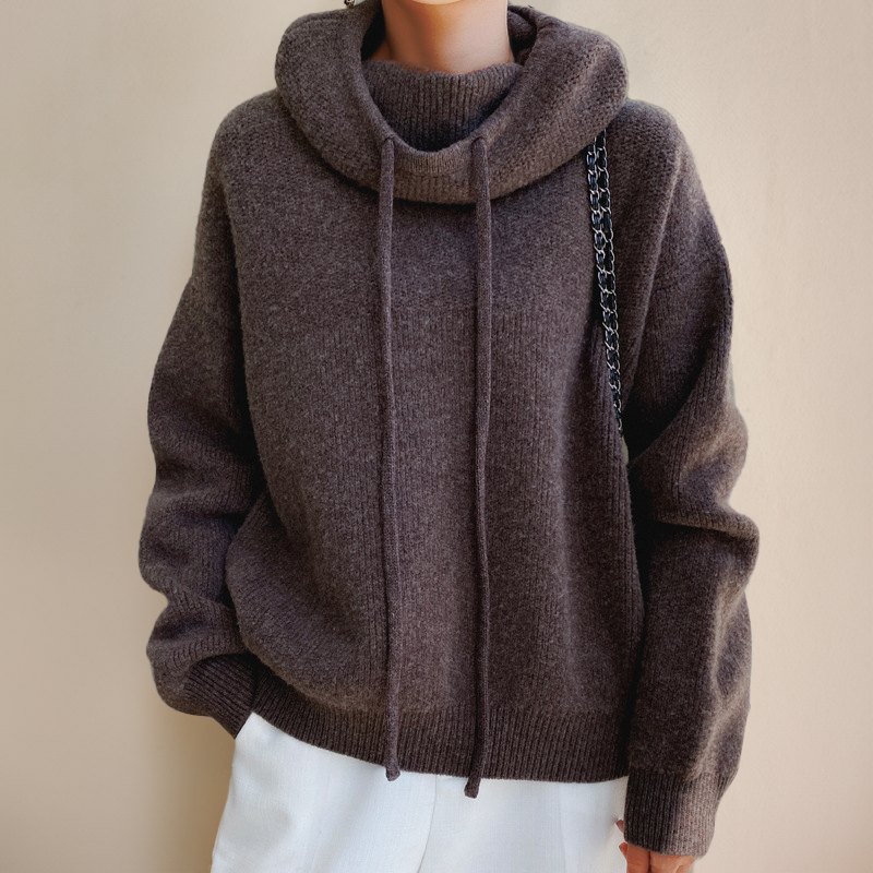 Turtleneck Sweater made of Merino Wool – Amira Autumn Edition