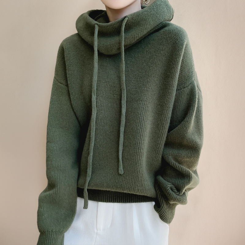 Turtleneck Sweater made of Merino Wool – Amira Autumn Edition