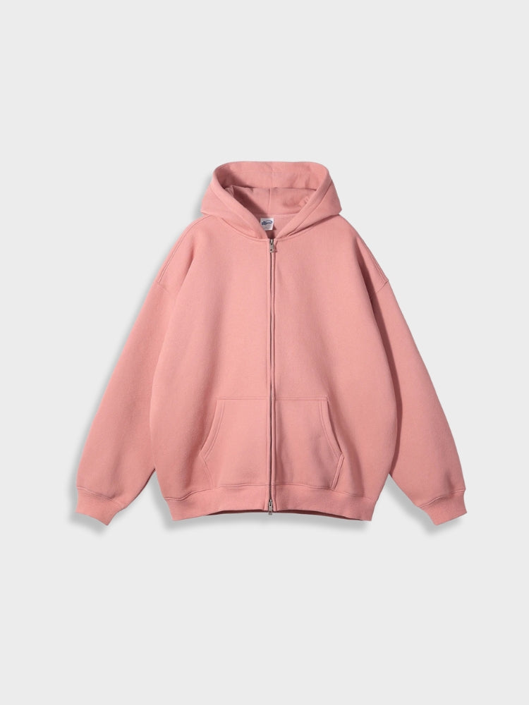 Oversized Cardigan with Zipper - Ava