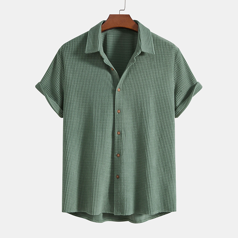 Summer Men's Lounge Set with Honeycomb Texture – Lenn