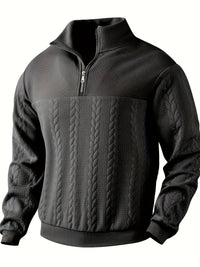 Vintage men's sweater with zipper – Victor