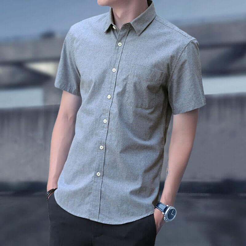 Comfortable & Stylish Breathable Men's Polo Shirt with Button Placket – Narek