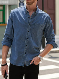 Herbst Denim Men's Shirt – Milan