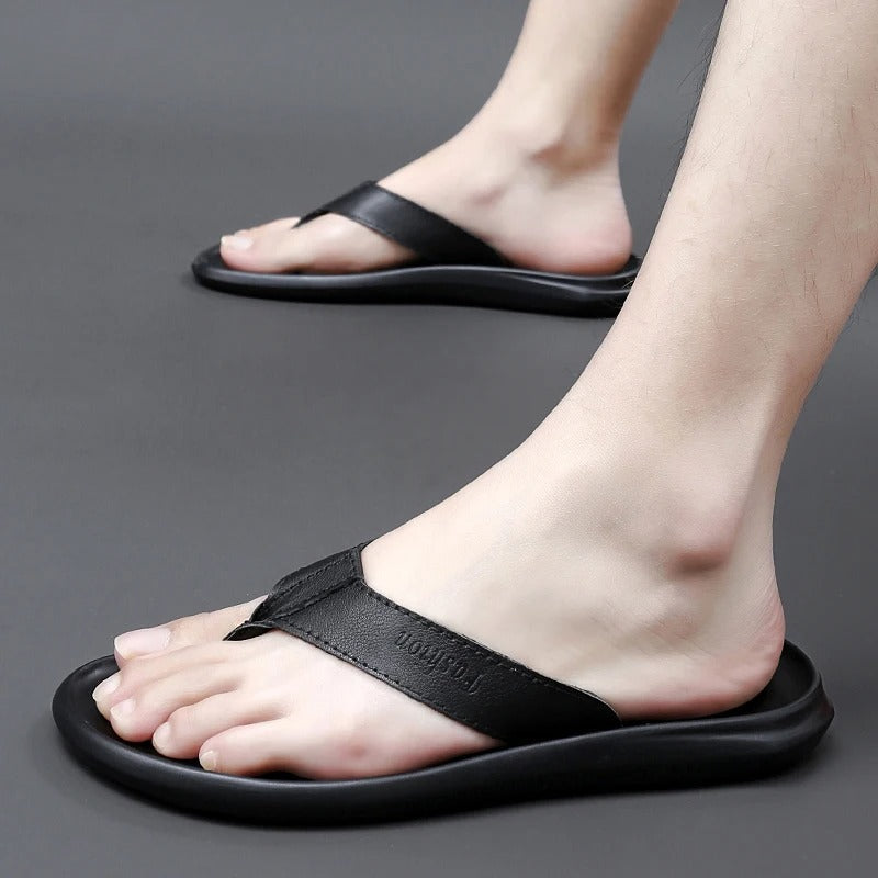 Comfortable & Stylish Men's Outdoor Summer Slip-Ons – Leano