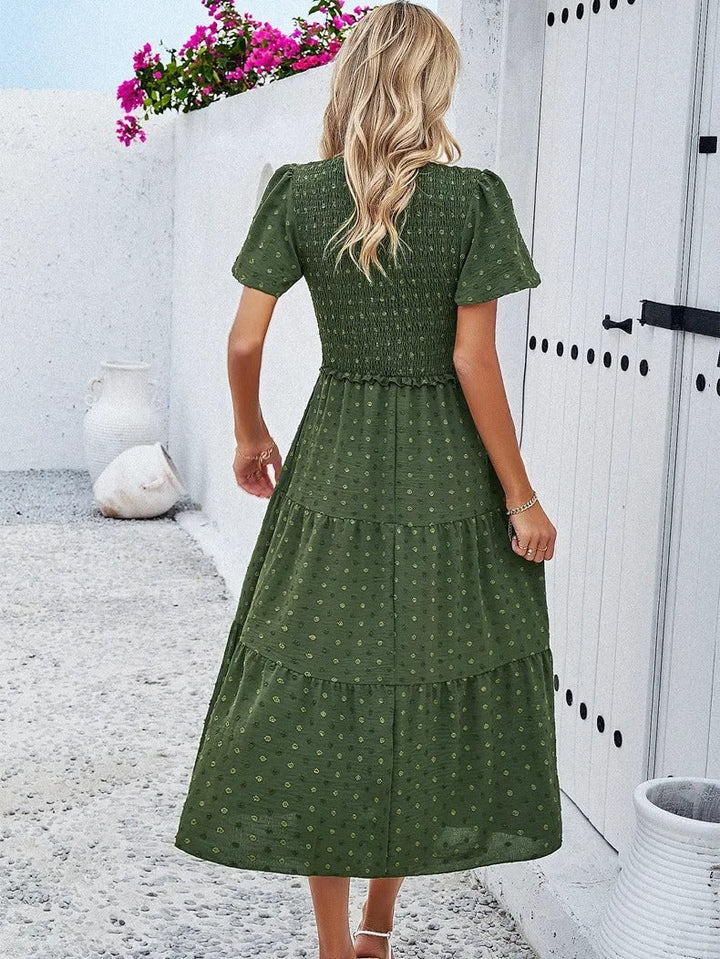 Autumn dress with loose fit – Nadezhda