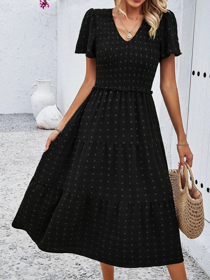 Autumn dress with loose fit – Nadezhda